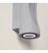 Applique Murale Extérieure LED Dimmable 12W Ciment Large Brinvo - 112875 - vue 2