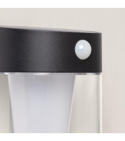 Applique Murale Extérieure Solaire LED 1,5W Aluminium avec Détecteur de Mouvement Efren - 113387 - vue 3