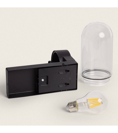 Applique Murale Extérieure Solaire LED 1,5W Aluminium Enzo - 113475 - vue 6