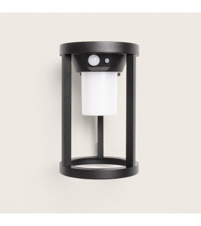 Applique Murale Extérieure Solaire LED 2W Aluminium avec Détecteur de Mouvement Eneko - 113457 - vue 2