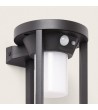 Applique Murale Extérieure Solaire LED 2W Aluminium avec Détecteur de Mouvement Eneko - 113457 - vue 4