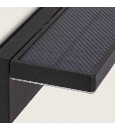 Applique Murale Extérieure Solaire LED Aluminium Bran - 113243 - vue 2