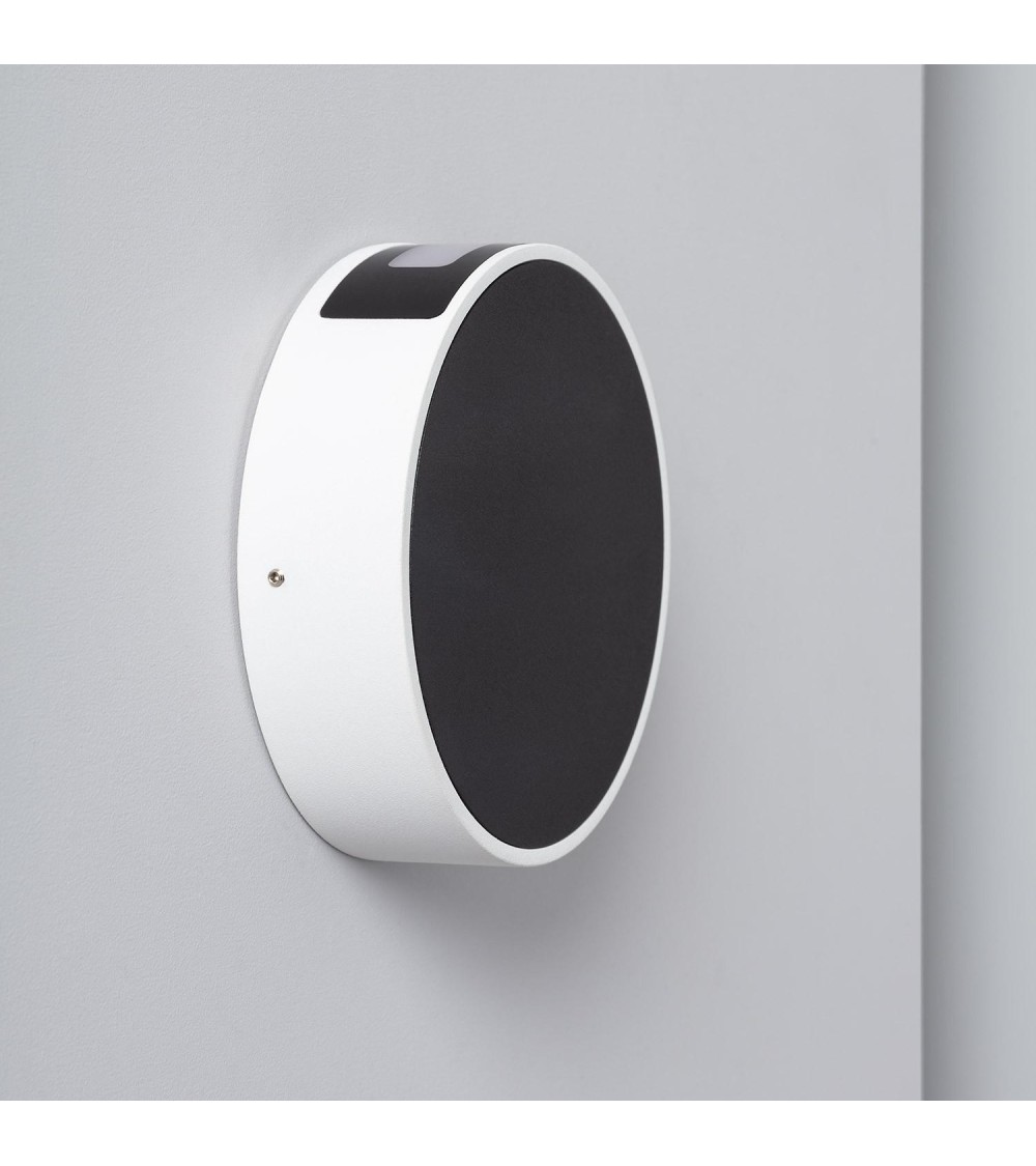 Applique Murale LED Extérieure Aluminium Crono 6W Noire - 6244 - vue 1