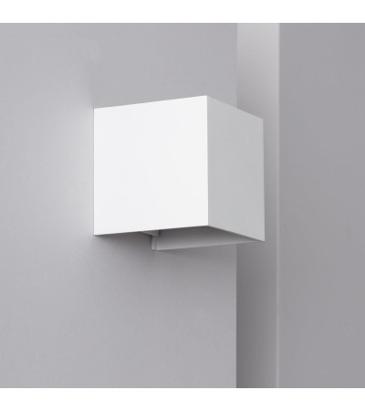 Applique Murale LED Extérieure Aluminium Eros 6W Éclairage Double Face Blanche