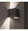 Applique Murale LED Extérieure Aluminium Eros 6W Eclairage Double Face Grise - 6232 - vue 7