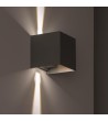 Applique Murale LED Extérieure Aluminium Eros 6W Eclairage Double Face Grise - 6232 - vue 8