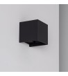 Applique Murale LED Extérieure Aluminium 6W Éclairage Double Face Eros Noire - 6231 - vue 4