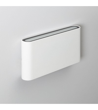 Applique Murale Extérieure LED 12W Aluminium Éclairage Double Face Rectangulaire Blanc Luming - 88169 - vue 9