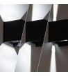 Applique Murale LED Extérieure Aluminium 6W Éclairage Double Face Eros Noire - 6231 - vue 8