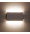 Applique Murale LED Extérieure Hera 10W Eclairage Double Face Rectangulaire Blanche - 88129 - vue 9