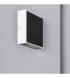 Applique Murale LED Extérieure Aluminium Roma 6W Noire - 6239 - vue 3