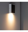 Applique Murale LED Extérieure Aluminium Roma 6W Noire - 6239 - vue 4