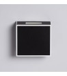 Applique Murale LED Extérieure Aluminium Roma 6W Noire - 6239 - vue 5