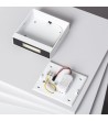 Applique Murale LED Extérieure Aluminium Roma 6W Noire - 6239 - vue 7