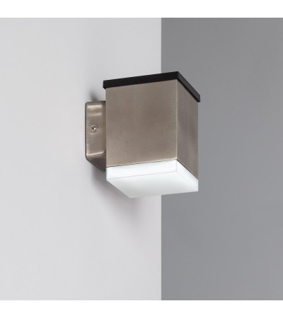 Applique Murale Extérieure Solaire LED en Acier Inoxydable Jafaro