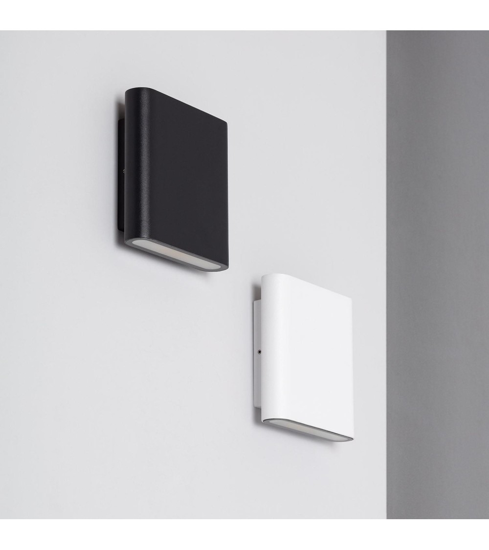 Applique Murale LED Extérieure Aluminium Vesta 12W Eclairage Double Face Blanche - 6240 - vue 1