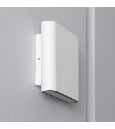 Applique Murale LED Extérieure Aluminium Vesta 12W Eclairage Double Face Blanche - 6240 - vue 5