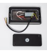 Applique Murale LED Extérieure Aluminium Vesta 12W Éclairage Double Face Noire - 6241 - vue 8