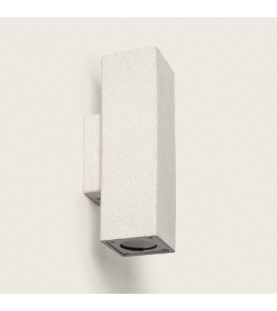 Applique Murale LED Extérieure Ciment Banjar Square Éclairage Double Face - 102123 - vue 1