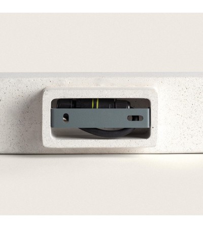 Applique Murale LED Extérieure Ciment Banjar Square Éclairage Double Face - 102123 - vue 3