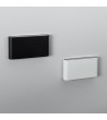Applique Murale Extérieure LED 12W Aluminium Éclairage Double Face Rectangulaire Blanc Luming - 88169 - vue 7
