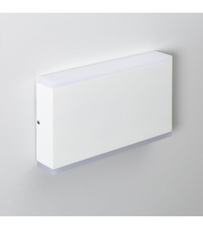 Applique Murale LED Extérieure Hera 10W Eclairage Double Face Rectangulaire Blanche - 88129 - vue 1