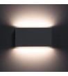 Applique Murale Extérieure LED 10W Aluminium Éclairage Double Face Rectangulaire Blanc Luming II - 88101 - vue 4