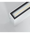 Applique Murale Extérieure LED 10W Aluminium Éclairage Double Face Rectangulaire Blanc Luming II - 88101 - vue 7