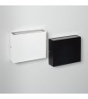 Applique Murale LED Extérieure Luming II 6W Éclairage Double Face Carrée Blanche - 88031 - vue 8