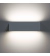 Applique Murale Extérieure LED 10W Aluminium Éclairage Double Face Rectangulaire Blanc Lena - 87915 - vue 4
