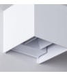 Applique Murale LED Extérieure New Eros 6W Eclairage Double Face Blanche - 86197 - vue 7
