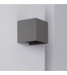 Applique Murale LED Extérieure New Eros 6W Eclairage Double Face Grise - 86208 - vue 3