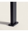 Balise Extérieure LED 50cm 10W Aluminium Mikael Noire - 114487 - vue 4