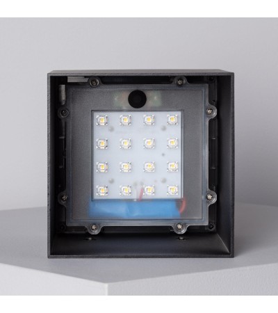 Applique Murale LED Extérieure Solaire Eros en Aluminium avec Détecteur de Mouvement Radar IP65 - 70941 - vue 8