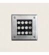 Balise Extérieure LED Encastrable au Sol Carrée Utopia 12 W - 102393 - vue 7