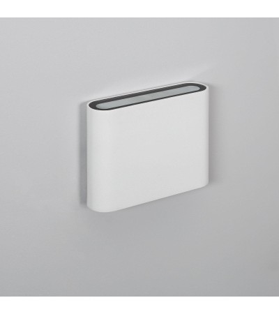 Applique Murale LED Extérieure Luming 6W Éclairage Double Face Carrée Blanche