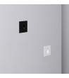 Balise LED 1W Encastrable au Mur Carrée Blanche Adam - 86029 - vue 9