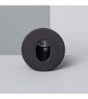 Balise LED 1W Encastrable au Mur Ronde Adam Noire - 86023 - vue 6