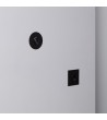 Balise LED 1W Encastrable au Mur Ronde Adam Noire - 86023 - vue 9