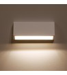 Balise LED Extérieure 3W En Saillie au Mur Rectangulaire Valeta Blanche - 88331 - vue 9