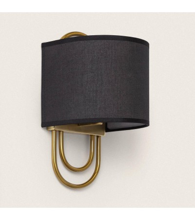 Lampe Murale Métal et Tissu Olivia