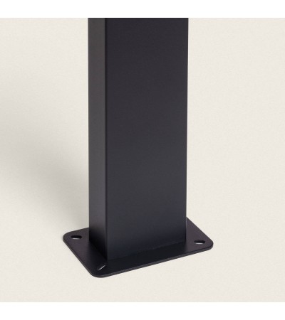 Balise sur Pied Extérieure 100cm Aluminium Benny - 113858 - vue 10