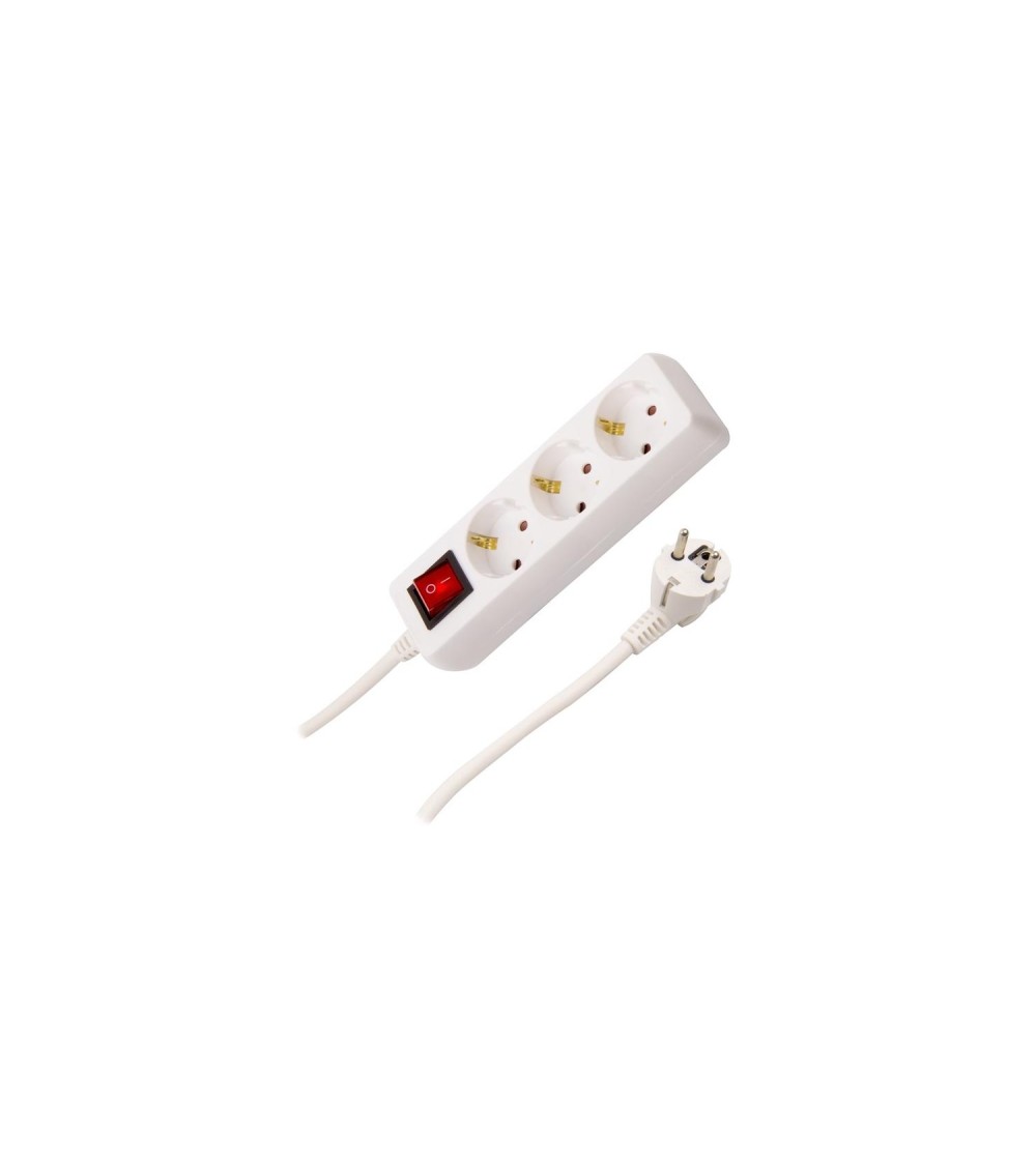 Bloc Multiprise 3 Prises Type F Schuko EU 5m - 1669 - vue 4