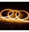 Ruban LED Dimmable 220V COB Auto-redressement 560 LED/m BOBINE 50m 14W/m 1250lm/m SILICONE FLEX IC2 Largeur 10mm Coupe 10cm…