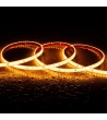 Ruban LED Dimmable 220V SMD Auto-redressement 120 LED/m BOBINE 50m 14W/m 1680lm/m SILICONE FLEX Largeur 12mm Coupe 10cm…
