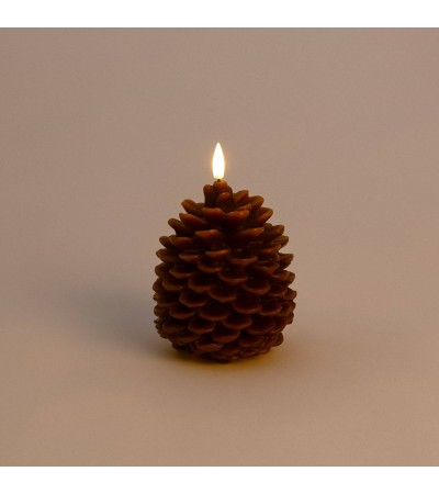 Bougie LED Cire Naturelle à Piles Konggle - 105787 - vue 8