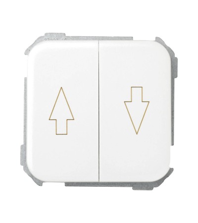 Bouton-Poussoir avec Touche pour Volets Roulants Automatiques SIMON 31 31331 - 68509 - vue 2