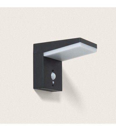 Applique Murale Solaire LED 5W Aluminium avec Détecteur de Mouvement Edwan