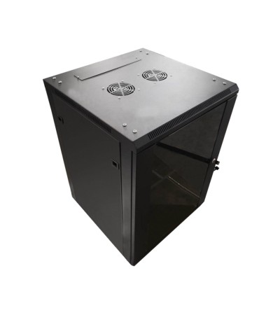 Armoire de Rangement Rack U16 pour Batteries PYLONTECH avec 2 Ventilateur