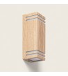 Applique Murale Extérieure Double Face Aluminium Minol - 113781 - vue 1